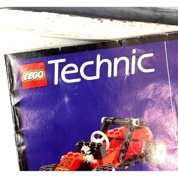 Vintage Lego Technic 8808 8720 Formula One Racer Instruction Manual Book Only - Picture 3 of 10